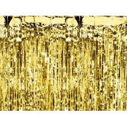 Kurtyna imprezowa GOLD  złota 100x 200cm ścianka,tło